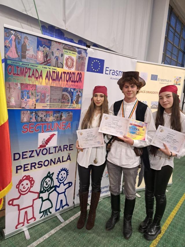 Rezultate obținute de elevii suceveni la Olimpiada Națională a Animatorilor 2
