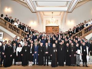 Participanții la Olimpiada Națională de Religie destinată școlilor teologice ortodoxe, din ciclul liceal