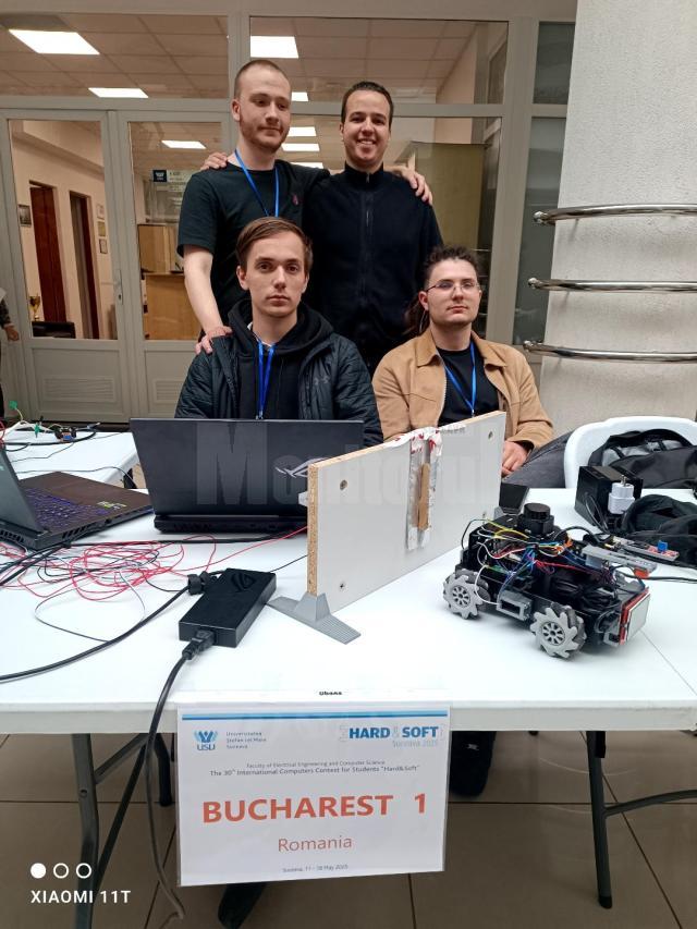 Echipa studențească Bucharest 1, ocupanta locului secund în clasament