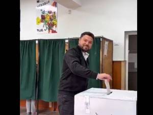 Primarul de Rădăuți, Bogdan Loghin, spune că a votat „pentru o Românie onestă”