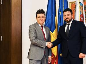 Primarul Bogdan Loghin și noul președinte al României, Nicușor Dan