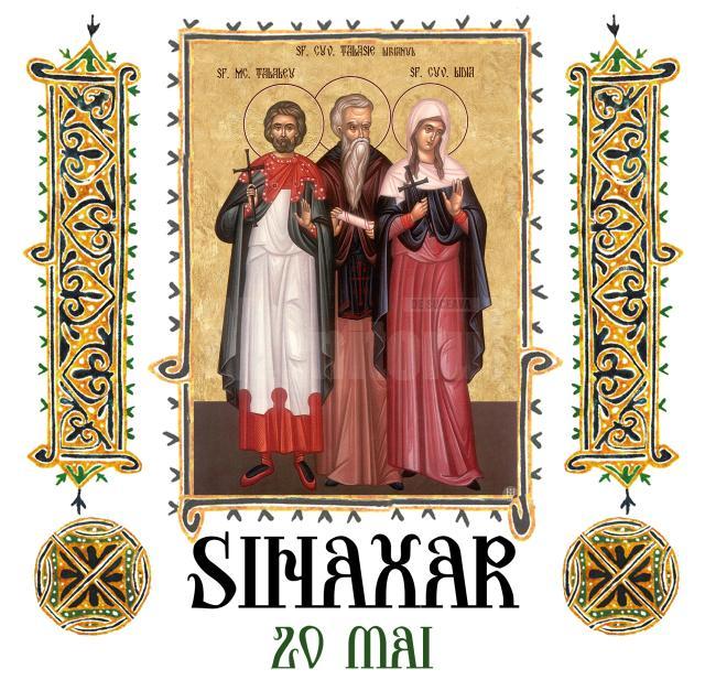 Sinaxar 20 mai 2025