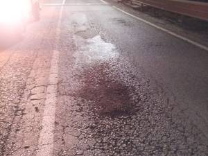 Groapa pericol public a fost acoperită sâmbătă noapte