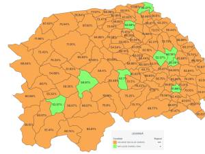 Harta Suceava - turul II prezidentiale - mai 2025