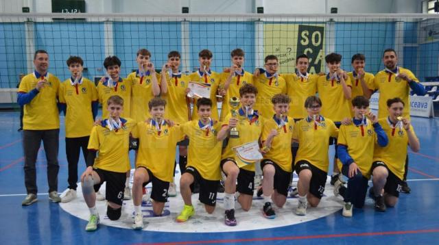 LPS Suceava e campioana României la volei cadeți