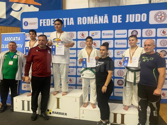 Alexandru Moroșan şi antrenoarea Gabriela Coștiug