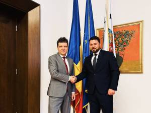 Primarul Bogdan Loghin și noul președinte al României, Nicușor Dan