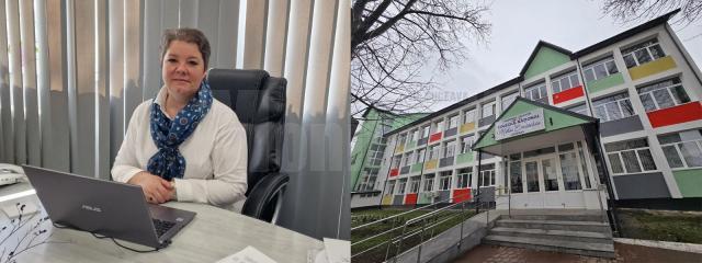 Corina Nuţu, directoarea Colegiului „Mihai Eminescu” Suceava