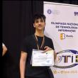 Elev al Liceului cu Program Sportiv, laureat la Buzău, la Olimpiada de Tehnologia Informației