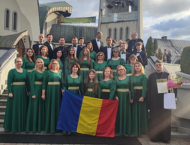 Corala „Învierea” a Catedralei „Învierea Domnului” din Fălticeni a obținut Premiul al III-lea la Festivalul Internațional de Muzică Corală Bisericească Ortodoxă din Polinia