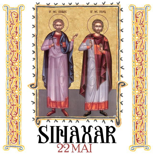 Sinaxar 22 mai 2025