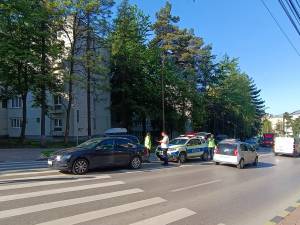 Elev accidentat pe trecerea de pietoni, în drum spre școală