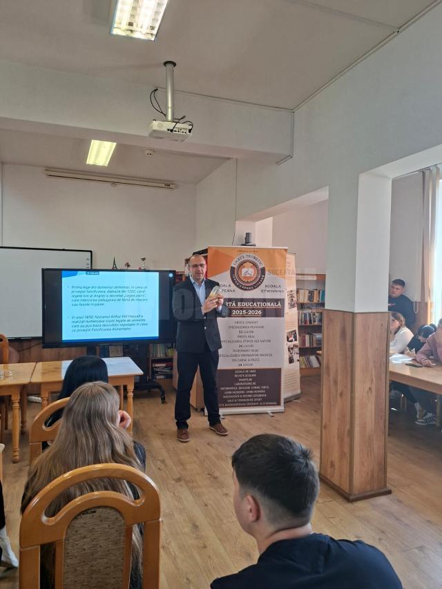 Decanul Facultății de Inginerie Alimentară din cadrul Universității „Ștefan cel Mare” din Suceava, prof. univ. dr. ing. Oroian Mircea Adrian