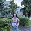 Ostaciuc Anastasia, din clasa a IX-a, de la Colegiul Național „Mihai Eminescu” Suceava