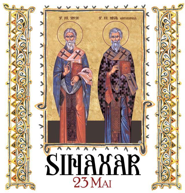 Sinaxar 23 mai 2025