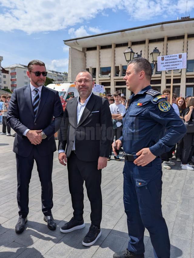 Marșul „Antiviolență, antidrog, antitutun și de prevenire a accidentelor rutiere”