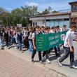Marșul „Antiviolență, antidrog, antitutun și de prevenire a accidentelor rutiere”