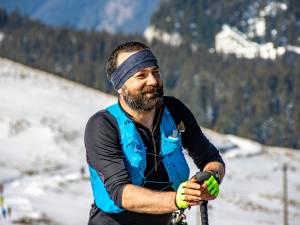 Alin Atănăsoaie, managerul unei firme din Suceava, s-a apucat de alergare montană în urmă cu aproape șase ani