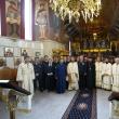 Fotografia de final de la slujba religioasă de sâmbătă