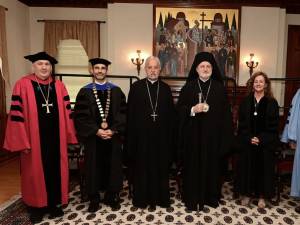 Preotul profesor Eugen Pentiuc, originar din Suceava, a primit titlul de Protopresbiter al Patriarhiei Ecumenice