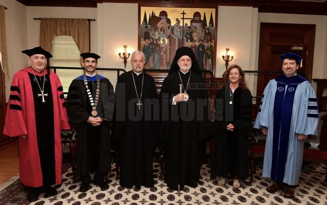 Preotul profesor Eugen Pentiuc, originar din Suceava, a primit titlul de Protopresbiter al Patriarhiei Ecumenice