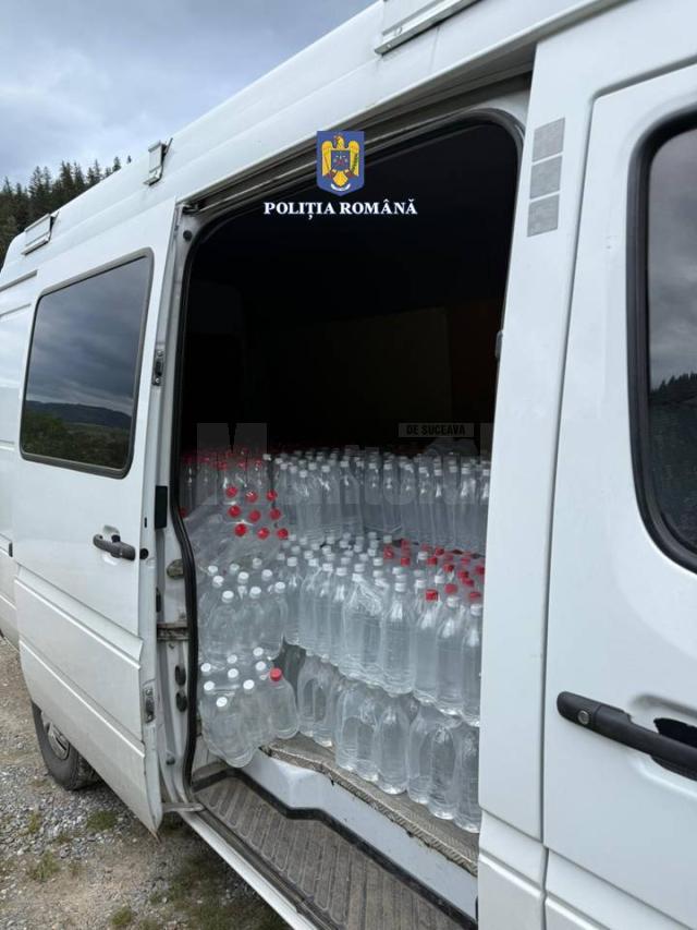 Alcoolul fără acte era adus din Maramureș