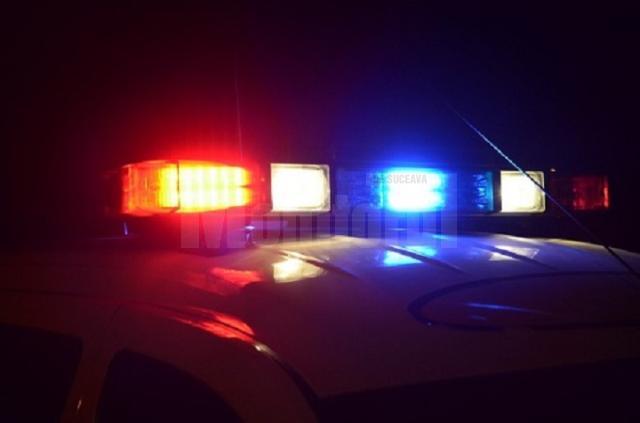 Urmărire la ceas de noapte pentru prinderea unui șofer care nu a oprit la semnalele polițiștilor