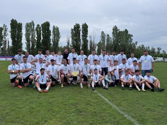 Rugbiștii suceveni, campioni naționali la juniori I al doilea an consecutiv