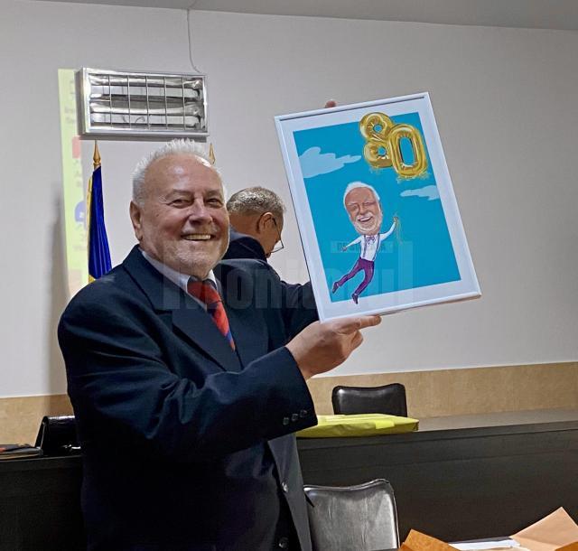 Profesorul Mihai Vitcu, sărbătorit la împlinirea vârstei de 80 de ani