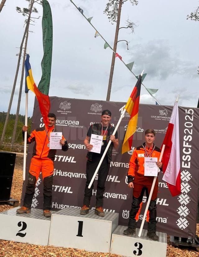 Rezultate bune la Campionatul european al tinerilor silvicultori