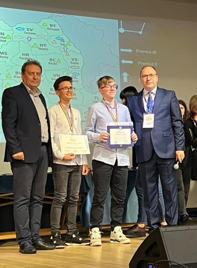 Proiecte de cercetare premiate cu patru premii și cinci medalii la Olimpiada de Creativitate Științifică
