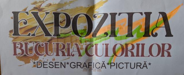 Expoziția „Bucuria culorilor”, la Centrul pentru Tineret „Ecclesia” din cartierul Ițcani