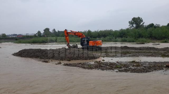 Intervenție pentru stoparea eroziunii pe pârâul Râșca, în comuna Bogdănești
