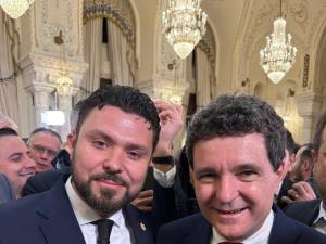 Primarul din Rădăuți, Bogdan Loghin, a reprezentat Suceava la cel mai înalt nivel la ceremonia de învestire de la Palatul Cotroceni a președintelui Nicușor Dan