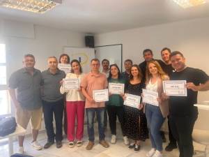 Cadre didactice de la Colegiul Național „Mihai Eminescu” Suceava, la Malaga