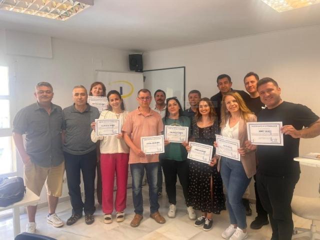 Cadre didactice de la Colegiul Național „Mihai Eminescu” Suceava, la Malaga