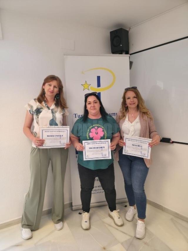 Cadre didactice de la Colegiul Național „Mihai Eminescu” Suceava, la Malaga