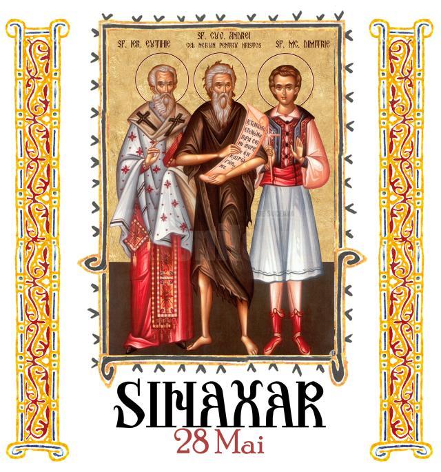 Sinaxar 28 mai 2025