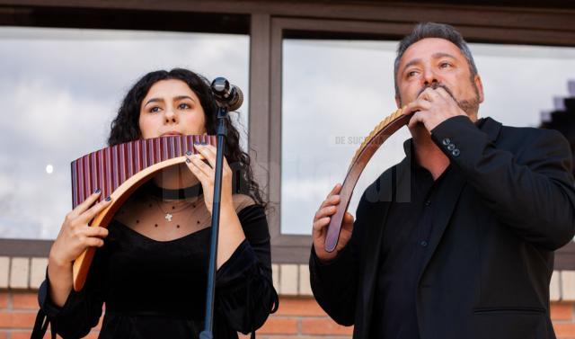 Romeo Grosu cu fiica sa, Teodora