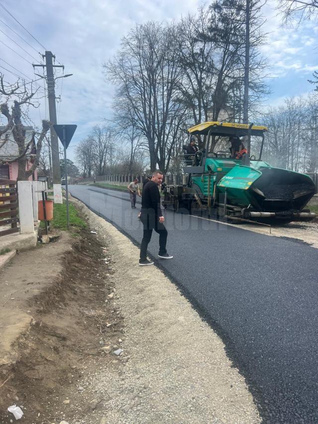 Satele comunei Fântânele se schimbă și se modernizează