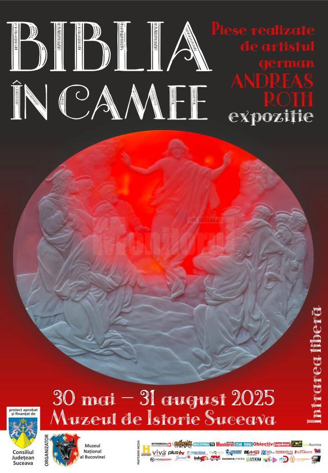 Expoziția „Biblia în camee”, a artistului german Andreas Roth, la Muzeul de Istorie, pentru prima dată în România