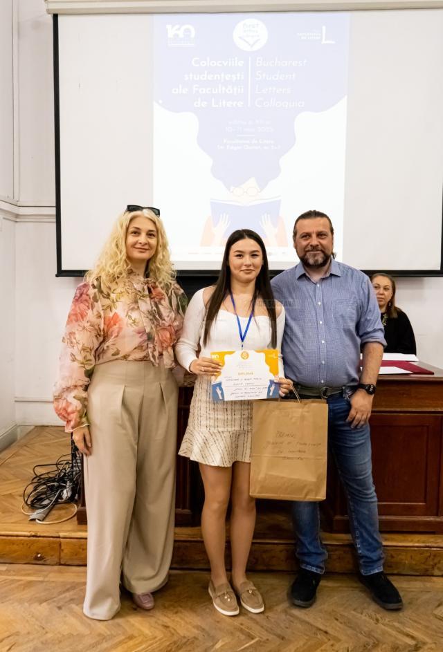 Dorina Graveț a fost răsplătită cu Premiul Special, acordat de juriul din domeniul comunicării