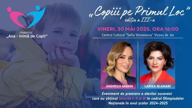 Peste 150 de olimpici și profesorii lor vor fi premiați la gala „Copiii pe primul loc”