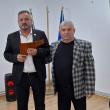Romeo Grosu cu profesorul său Niță Bârsă