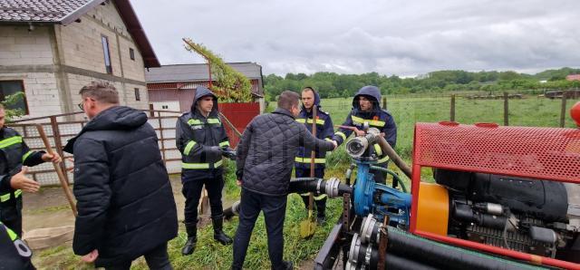 Președintele Consiliului Județean, Gheorghe Șoldan, a mers în zonele afectate de inundații de la Râșca și Bogdănești