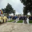 Autoritățile sucevene au depus coroane de flori la Monumentul Eroilor din Cimitirul Pacea din Suceava