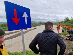 Președintele Consiliului Județean, Gheorghe Șoldan, a mers în zonele afectate de inundații de la Râșca și Bogdănești