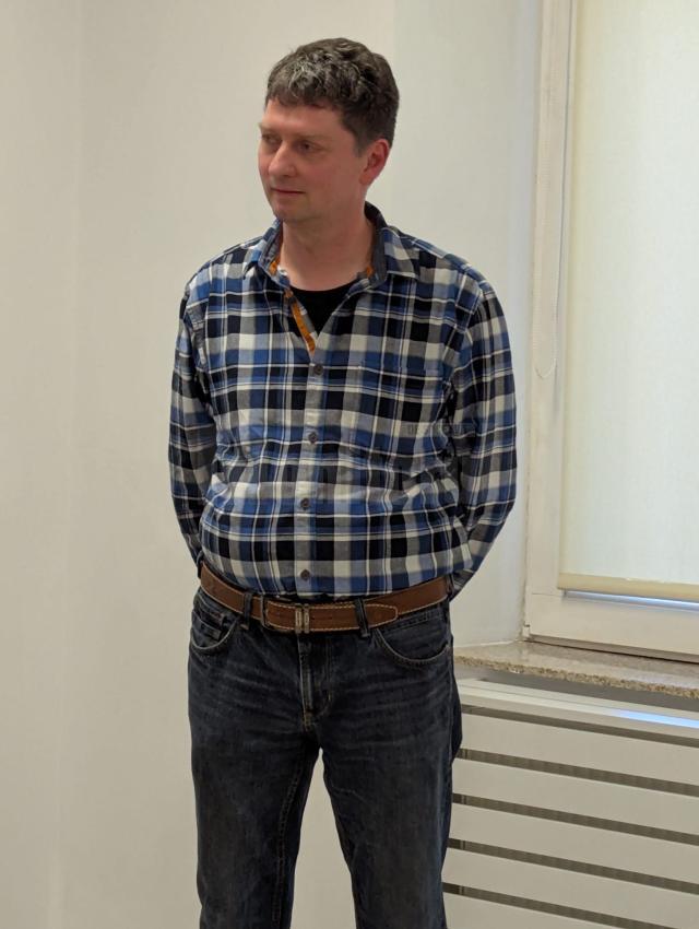 Artistul german Andreas Roth (