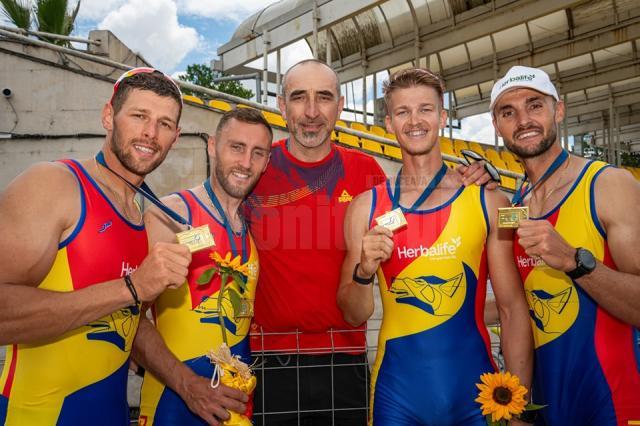 10 canotori suceveni au urcat sambata pe podiumul Europenelor de canotaj