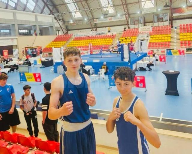 Cei doi pugilisti de la CSM Suceava medaliati la Cupa Romaniei